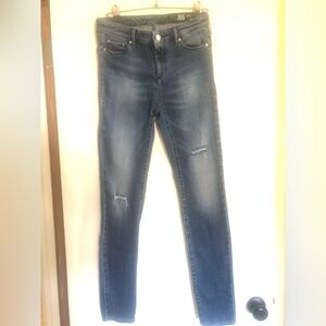 A|X Armani Exchange J69 Super Skinny Lift-Up jeans